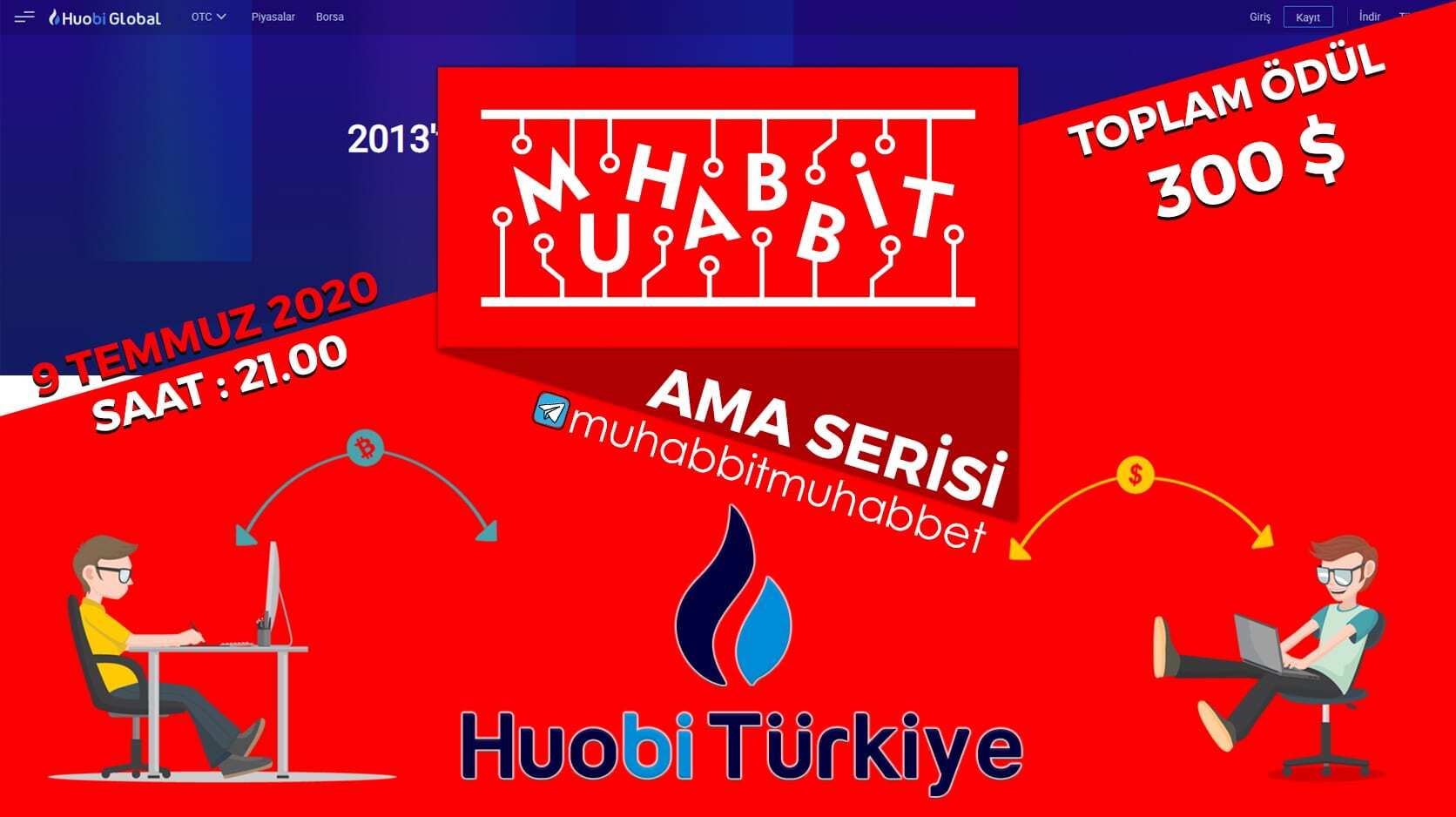Huobi Türkiye ile AMA Etkinliği Gerçekleştirildi!