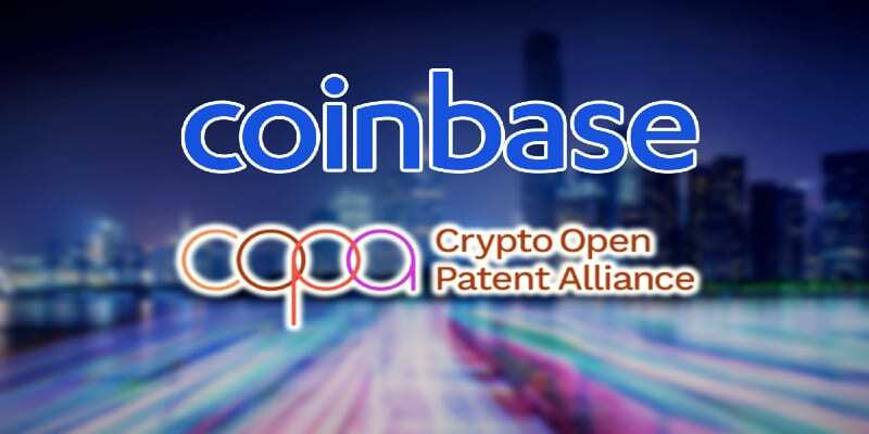 Coinbase, Kripto Patent Grubunun Kurucu Üyesi Oldu!