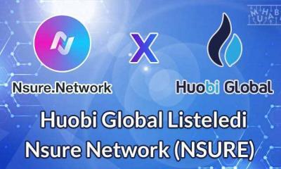 Huobi Global, Nsure Network’ü Listeleyecek!