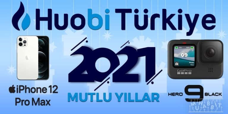 Huobi Türkiye’nin iPhone 12 Pro Max ve GoPro HERO9 Ödüllü Yılbaşı Etkinliği Başladı!