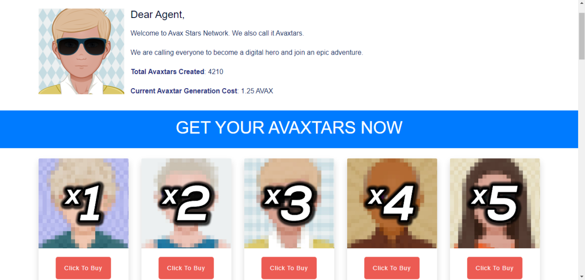 avatarx 1200x575 - Avalanche'ın Blockchain Ağı Üzerindeki Oyunu Avaxtars!