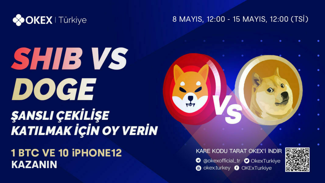 SHIB Turkey TW 1067x600 - OKEx'ten SHIB vs DOGE Etkinliği! Ödül: 1 BTC ve iPhone 12!