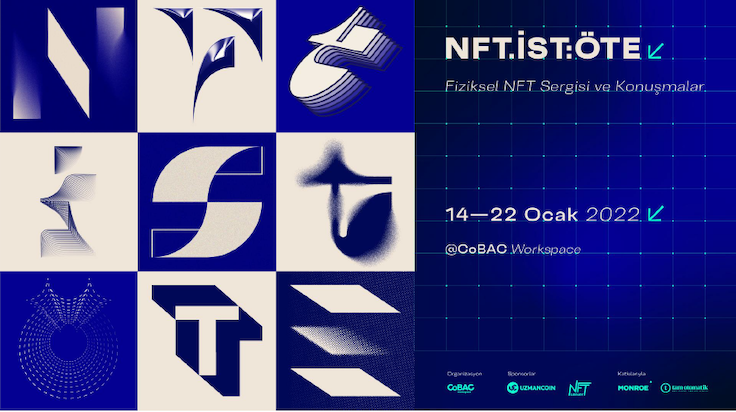 Ekran Resmi 2022 01 15 13.12.55 - Türkiye’nin ilk Fiziksel NFT Sergisi ‘’NFT.İST: ÖTE’’ 14 Ocak’ta Açıldı!
