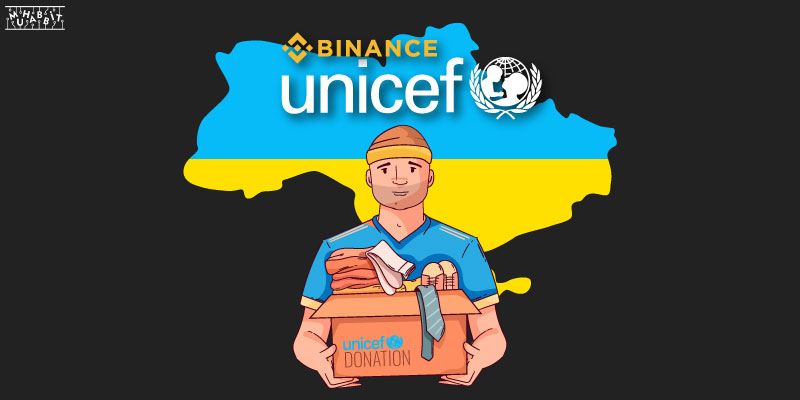 Ukrayna’daki Çocuklar İçin UNICEF’e Binance Charity’den Bağış!