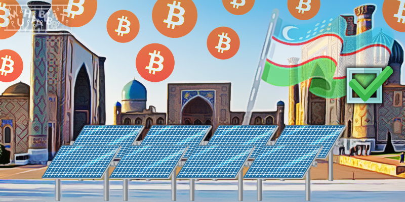 Güneş Enerjisi Kullanılarak Yapılan Kripto Para Madenciliği, Özbekistan’da Yasal Hâle Geliyor!
