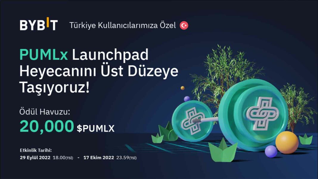 Bybit PUMLX 1067x600 - Bybit, Türkiye Kullanıcılarına Özel PUMLX Token Airdrop'u Düzenliyor!