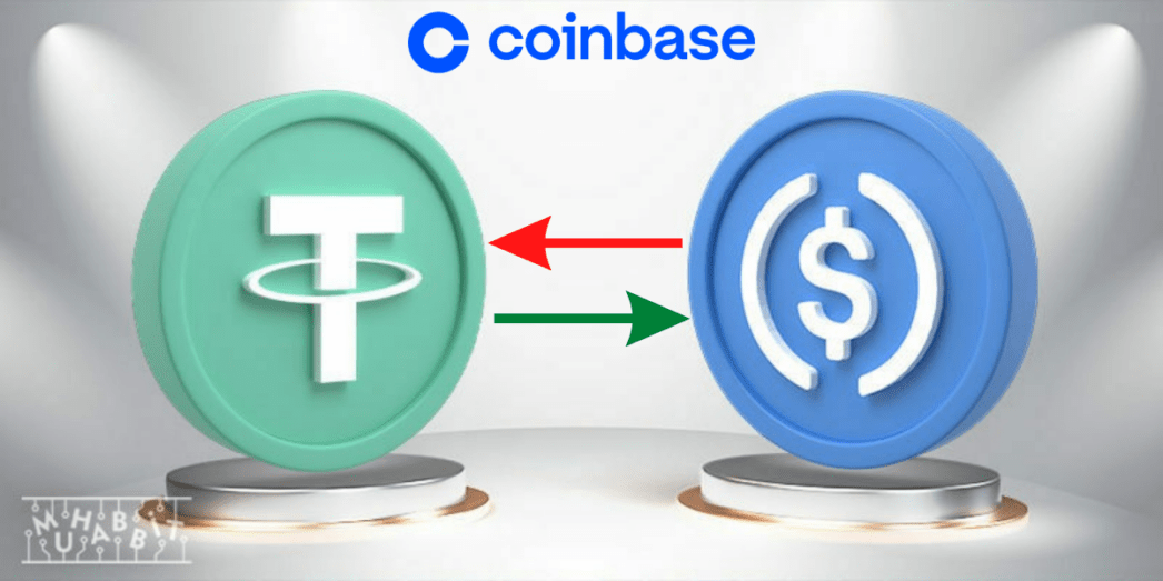 Coinbase: “Güvenilir Bir Stablecoine Geçin.  USDT’den USDC’ye Geçişlerde İşlem Ücreti Almayacağız”