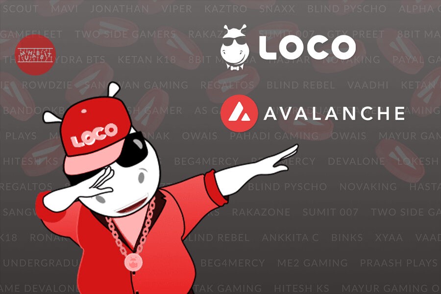 Hintli E-Spor ve Canlı Yayın Platformu Loco, Avalanche İle Ortaklık Kuruyor!